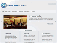 Tablet Screenshot of mfpa.org.au