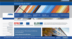 Desktop Screenshot of mfpa.de