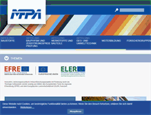 Tablet Screenshot of mfpa.de